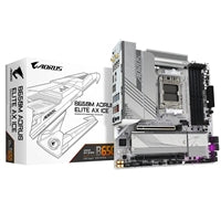 Gigabyte B650M AORUS ELITE AX ICE White Micro-ATX AM5 WiFi 6E DDR5 Gigabyte B650M AORUS ELITE AX ICE White Micro-ATX AM5 WiFi 6E DDR5